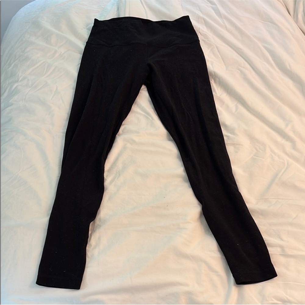 Black lululemon align leggings